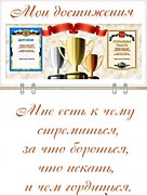 Мои достижения